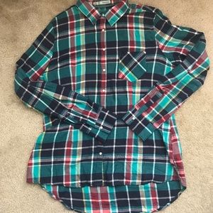 Maurices button up Flannel shirt